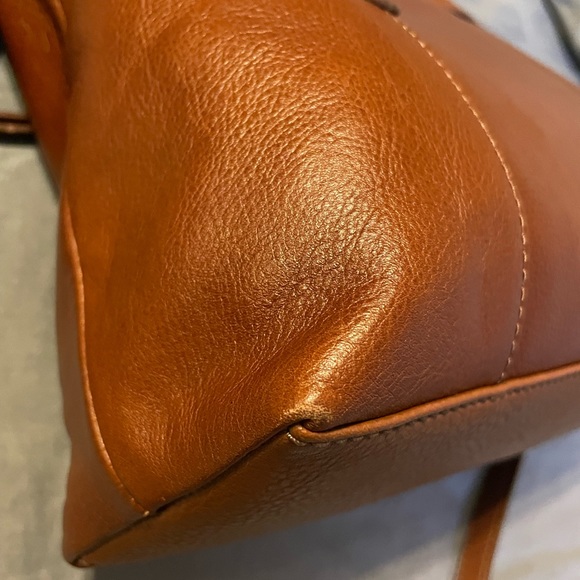 FOSSIL leather satchel - Picture 14 of 16
